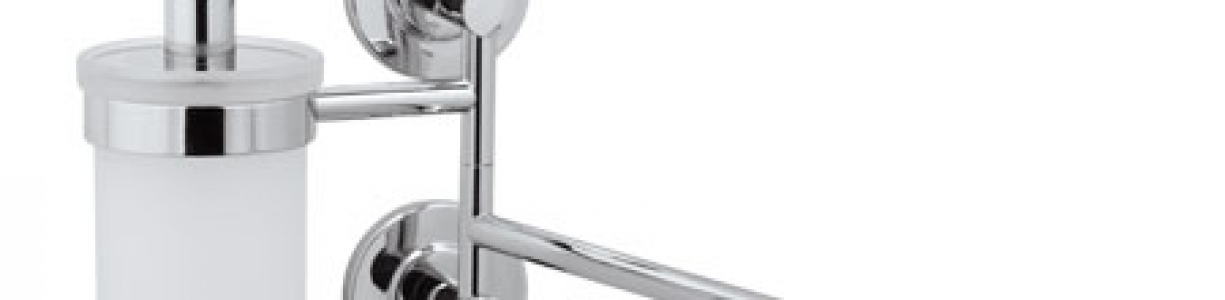 liquid soap dispenser-pivot towel rail